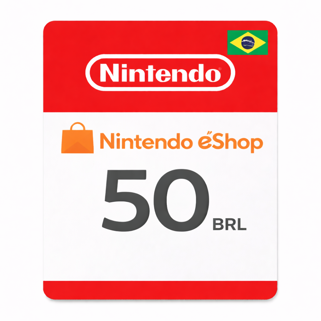 Nintendo Brazil eShop 50 BRL