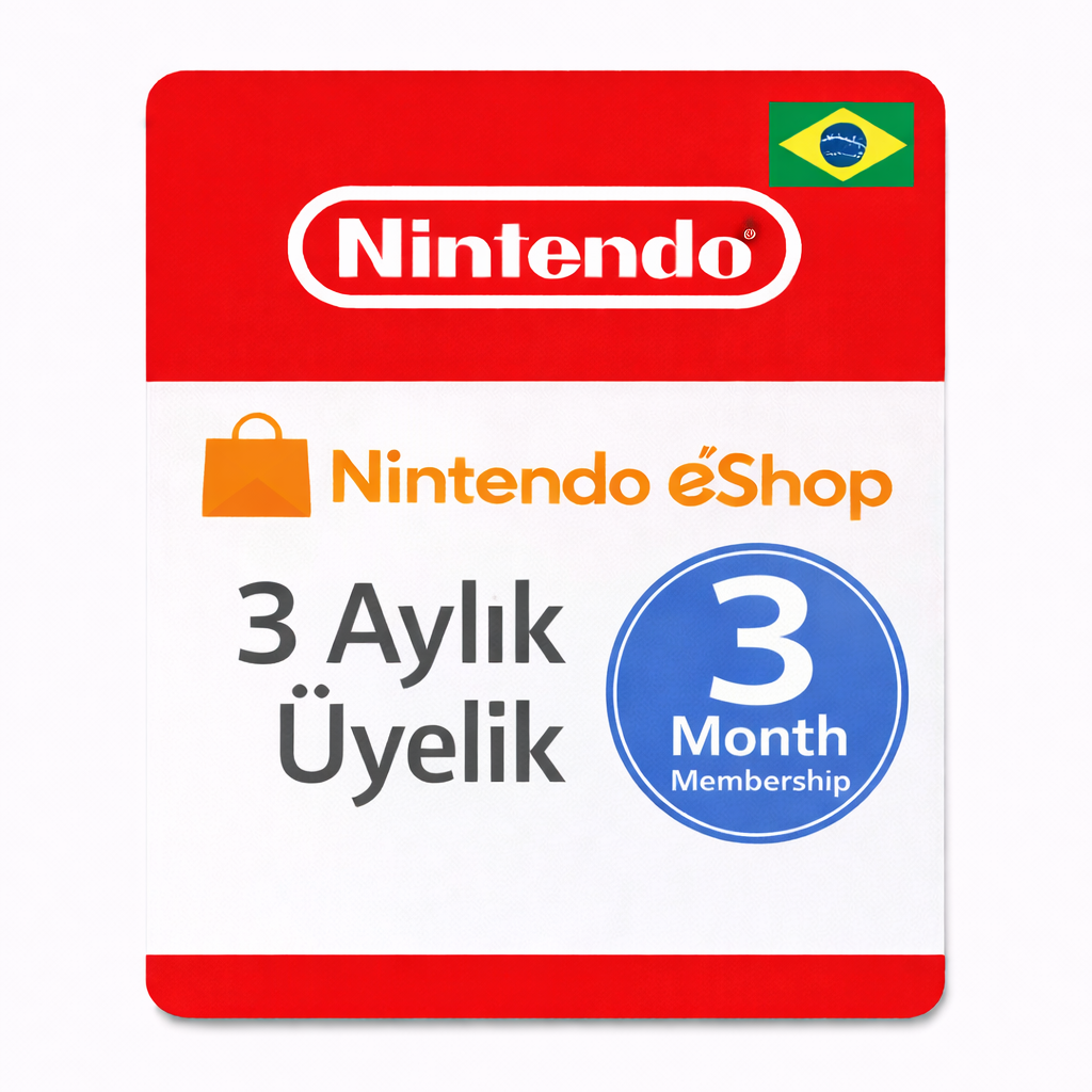 Nintendo Brezilya 3 Aylık Üyelik