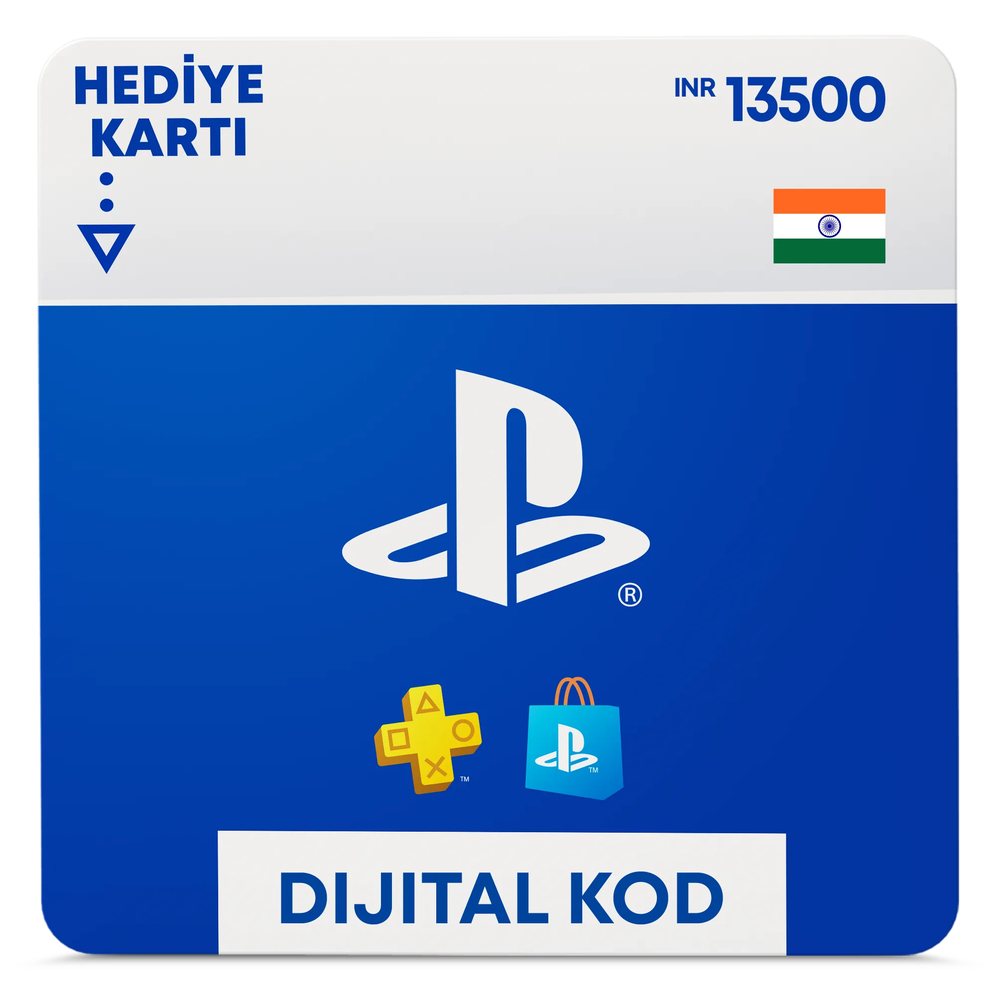 PlayStation Hediye Kartı 13500 INR