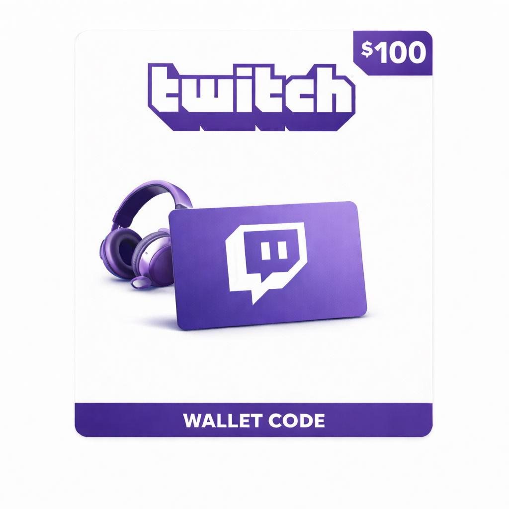 Twitch 100 USD