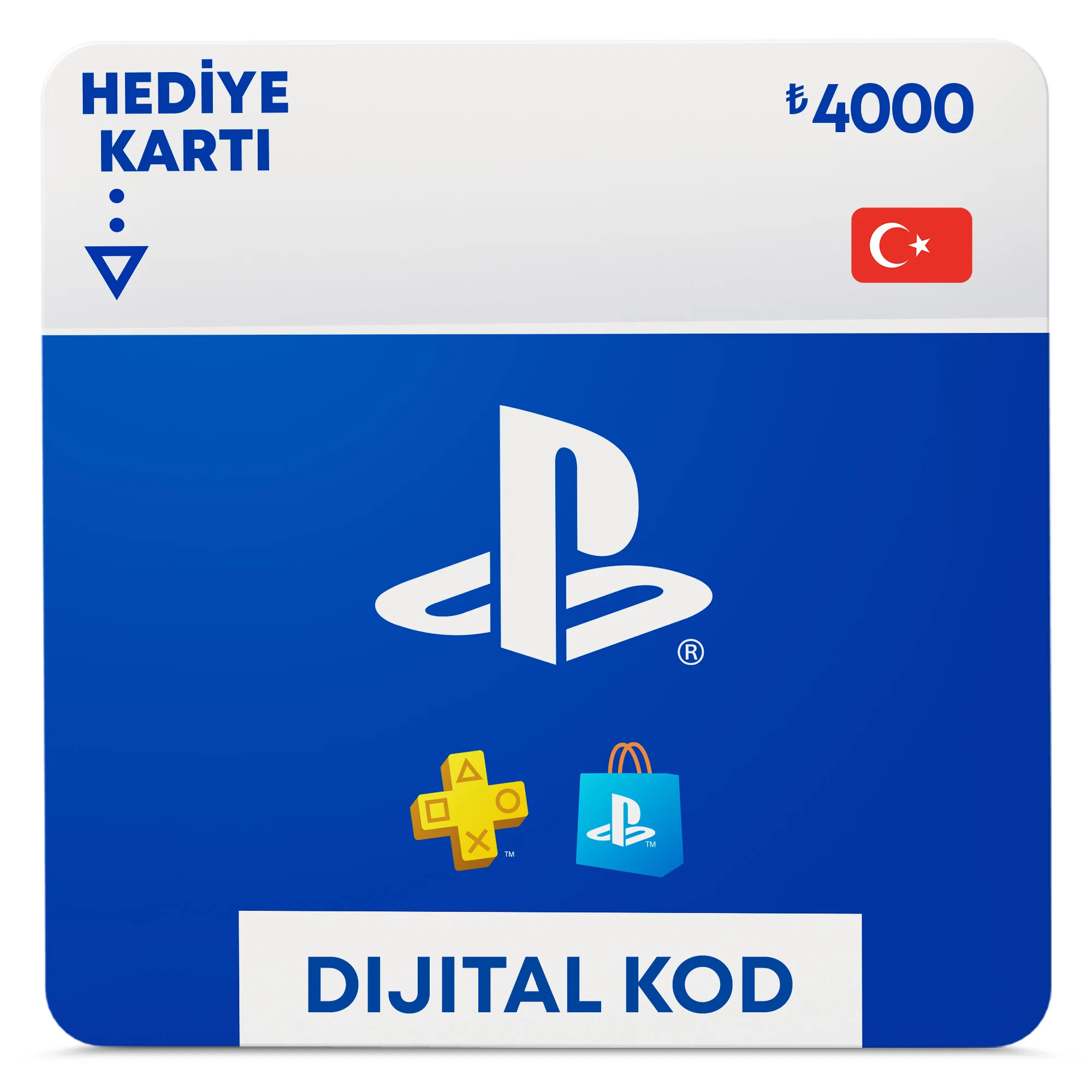 PlayStation Hediye Kartı 4000 TL